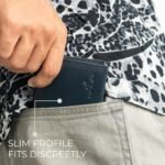 Leather Wallet for Men, Full Grain Genuine Leather Bifold Wallet, RFID Blocking Slim Wallet for Men (Navy) - Image 7